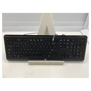 HP Wired USB Keyboard‎ Model KB-0630 Black